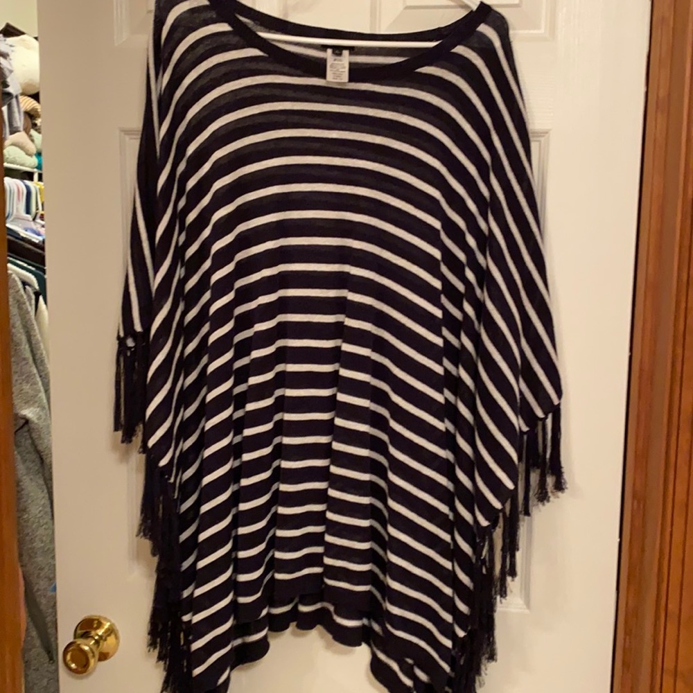 Talbots large poncho style sweater
